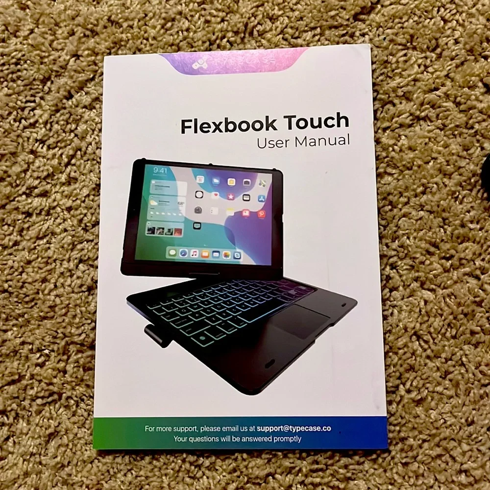 Flexbook touch 6 in 1 keyboard case
